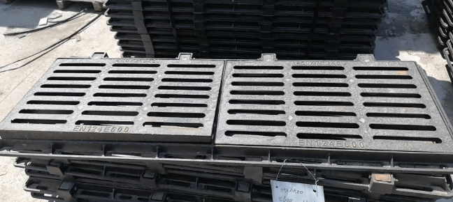 宽城球墨铸铁连体双篦展示